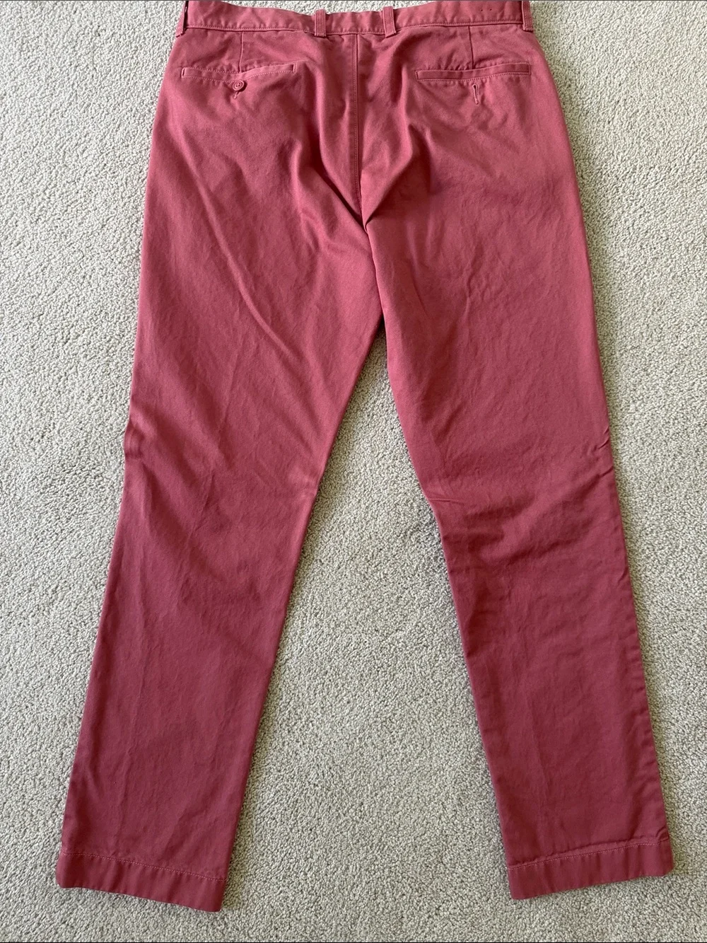 J.Crew Straight Chinos - Nantucket Red